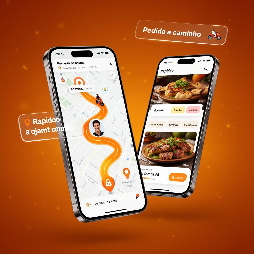 Mockup do projeto Rapidoo